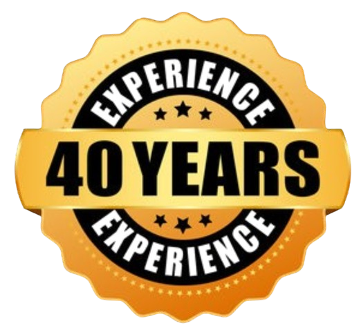 40+ Years Experience