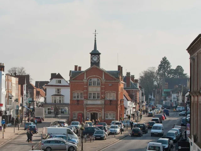 Thame Town Oxfordshire